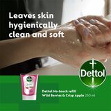 Dettol Energise Liquid Hand Wash Wild Berries & Crisp Apple polnilo za brezstični dozirnik mila 250 ml | Shoptok.si