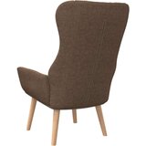  Stolica za opuštanje od tkanine smeđa | shoptok.hr