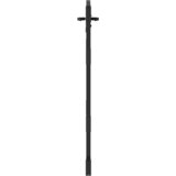 vidaXL Vrtna vrata Crna 100 x 125 cm Čelik s praškastim premazom | shoptok.hr