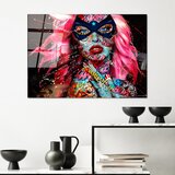 WALLXPERT UV-724 70 x 100 Multicolor Decorative Tempered Glass Painting | ePonuda.com