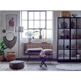 Bloomingville Crno-bijeli pamučan okrugao tepih ø 120 cm Acton – | shoptok.hr