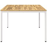  Stol za večeru u vrtu Bijela 110 x 108,5 x 75 cm | shoptok.hr