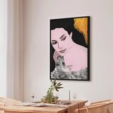  Slika - Sensual and Love (1 Part) Vertical 80x120 U crnom drvenom okviru | shoptok.hr