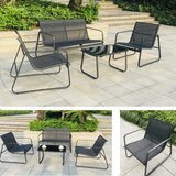  Baštenski set dvosed+stolice+sto siva Venecija 24-SA01902 | Eponuda.com