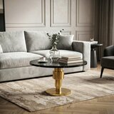 MID.YOU KLUBSKA MIZA, črna, zlate barve | Shoptok.si