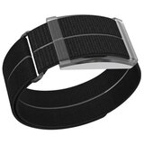 INF Najlonski hitro snemljiv pašček, kompatibilen s COROS z zračnim flisom L Black, (5000306668) | Shoptok.si