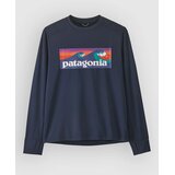 Patagonia Cap Sw Kids Longsleeve T-Shirt boardshort logo / new navy Cene