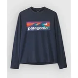 Cap Sw Kids Longsleeve T-Shirt boardshort logo / new navy