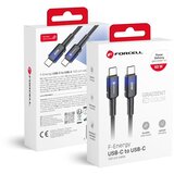 forcell F-ENERGY C354 kabl Type C na Type C QC4. 0 PD 3A 60W gradijent 1 m crni | ePonuda.com