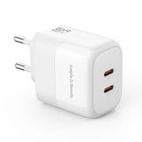 XO Gan L140, 35w, 2 x Tip-C, White Kućni Punjač | ePonuda.com