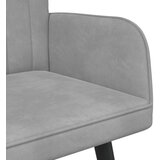  Kauč za dvoje Svijetlo siva 115 x 61 x 87 cm Baršun | shoptok.hr
