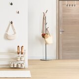 5five Samostojeća vešalica TALO 175,5x40 cm zelena/braon | Eponuda.com