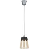  Brilagi-LED Visilica R GLASS 1xE27/60W/230V prečnik 15,5cm srebrna/dimna bež/crna | Eponuda.com