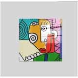 Wallity CAM4013_7070 multicolor decorative tempered glass painting | Eponuda.com
