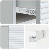  Noćni ormarić za montažu na zid 2 pcs Bijela 49 x 34 5 x 20 cm | shoptok.hr
