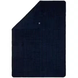 DEKORATIVNA ODEJA 150/200 cm modra, temno modra