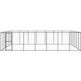 vidaXL vanjski kavez za pse čelični 50,82 m² | shoptok.hr