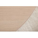 Venture Home Bianca ovalni blagovaonski stol 200 × 90 cm, izbijeljeni (whitewash) | shoptok.hr