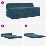 SOFA na razvlačenje Plava 120 x 60 x 49 cm Tkanina | Eponuda.ba