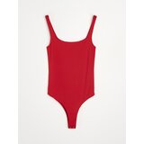 Sinsay Jednobojni body na naramenice | shoptok.hr