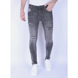 Local Fanatic Kavbojke slim 146971757 Siva | Shoptok.si