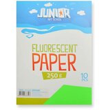 Junior jolly Fluo Paper, papir, fluo, A4, 250g, 10K, odaberite nijansu Fluo zelena Cene