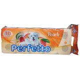 PERFFETO Papir toaletni troslojni 10/1 Breskva | Eponuda.ba