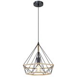 Globo Visilica Ulleu (60 W, Smeđe boje, Crne boje, E27) | shoptok.hr