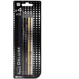 Spirit 4-delni komplet Deluxe grafitnih svinčnikov črni les | Shoptok.si
