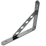STABILIT Zidni nosač police (200 x 30 x 250 mm, Opteretivost: 200 kg, Čelik, Crne boje) Cijene