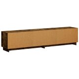 TV stalak 180 x 34 5 x 40 cm Dimljeni hrast Konstruirano drvo - Dimljeni hrast 179.5 x 34.5 x 40 cm | shoptok.hr