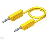 co mln sil 150/1 merilni vod [lamelni vtič 4 mm - lamelni vtič 4 mm] 1.50 m rumena na spajkalnik odporen 4 mm silikonski merilni kabel s presekom 1mmË> 934093103 sks hirschman, (20422709)