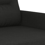  3-dijelni set sofa s jastucima crni od mikrovlakana | shoptok.hr