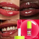 NYX Professional Makeup Fat Oil Lip Drip olje za ustnice odtenek 05 Newsfeed 4,8 ml | Shoptok.si