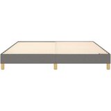  Za krevet s oprugama tamnosivi 160 x 200 cm od tkanine | shoptok.hr