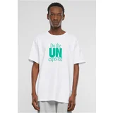 Mister Tee Men's T-shirt Do The Unexpected Oversize white