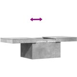  Stolić za kavu siva boja betona 100x55x40 cm konstruirano drvo | shoptok.hr
