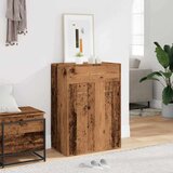 vidaXL Omarica za čevlje starinski les 60x35x84 cm inženirski les | Shoptok.si