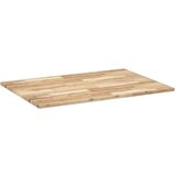 vidaXL Stolna ploča 100x70x2 cm pravokutna od masivnog drva bagrema | shoptok.hr
