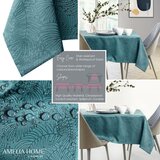 AmeliaHome Stolnjak Gaia 140x340 cm, morsko plava | shoptok.hr