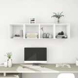  Zidni ormarići 4 kom bijeli 37 x 37 x 37 cm konstruirano drvo | shoptok.hr