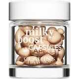 Clarins Milky Boost Capsules posvetlitvena podlaga kapsule odtenek 02 30x0,2 ml | Shoptok.si
