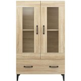  Visoka komoda boja hrasta sonome 70x31x115 cm konstruirano drvo | shoptok.hr