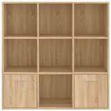Ormarić za knjige boja hrasta 98x30x98 cm od konstruiranog drva | Eponuda.com
