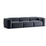 Cosmopolitan Design Prljavo plava sofa od samta 364 cm Bergano – | shoptok.hr