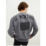 LC Waikiki Men's Crew Neck Long Sleeve Printed Sweatshirt