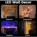  floravine zidne lampe sa cvetnim vinovom lozom - 144 led | Eponuda.com