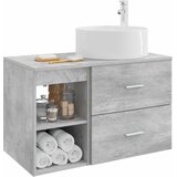  Set namještaja za kupaonicu 2 kom. Betonska siva | shoptok.hr