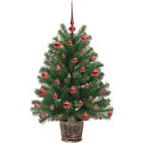  Umjetno božićno drvce s 150 LED svjetlima Zelena 95 cm PE i PVC Slike