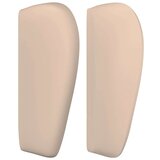  Uzglavlje s ušima boja cappuccina 93x23x78/88 cm umjetna koža | shoptok.hr